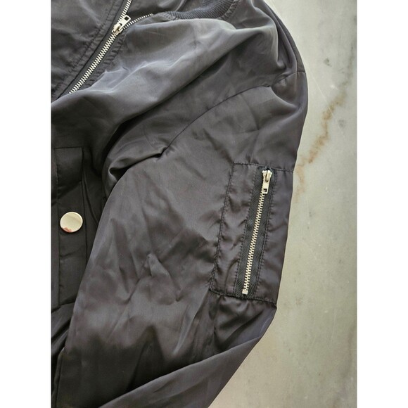 Shein Black Jacket, Size Small (4), Front Zipper - Picture 4 of 10